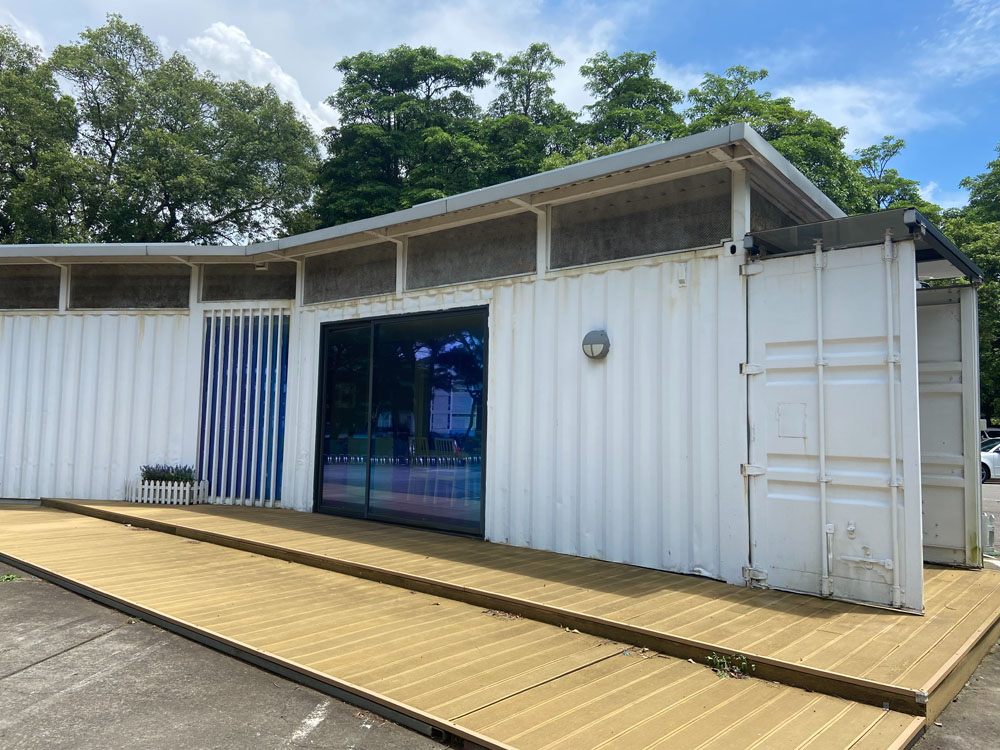 中央大學白色能源屋施工